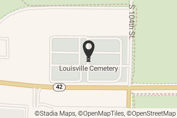 Map with location marker