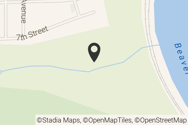 Map with location marker