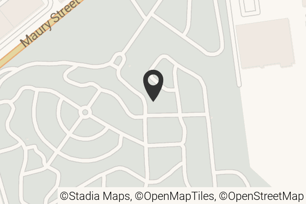 Map with location marker