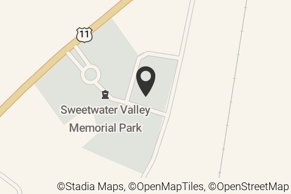 Map with location marker