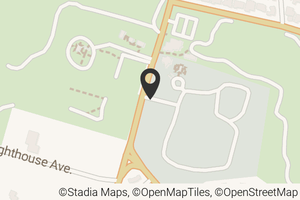 Map with location marker