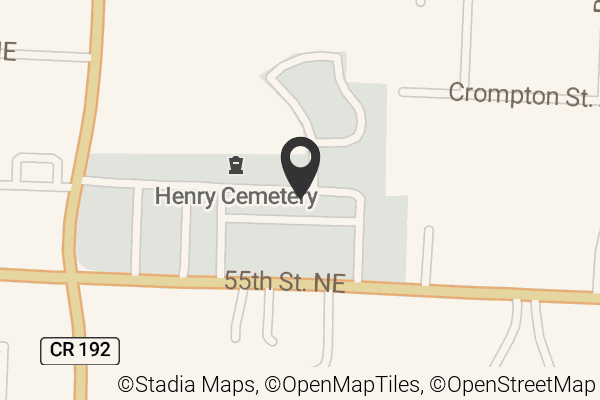 Map with location marker