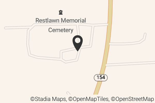 Map with location marker