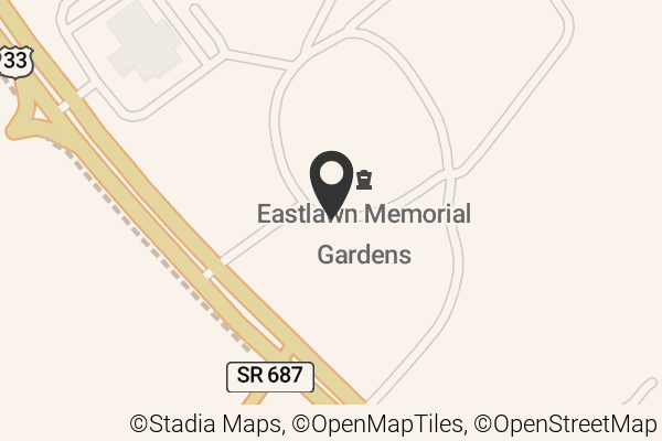 Map with location marker