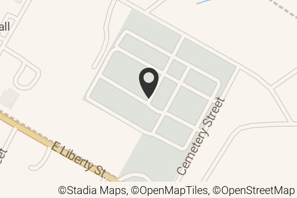 Map with location marker