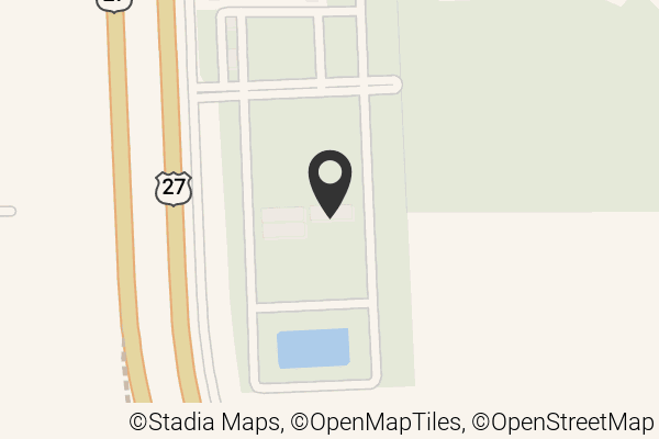 Map with location marker