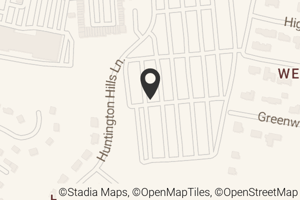 Map with location marker