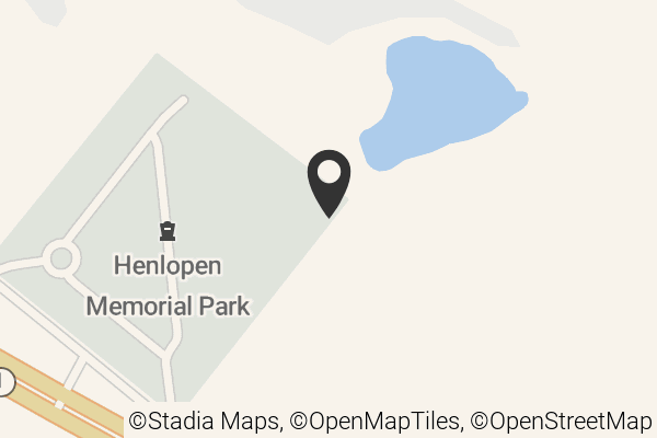 Map with location marker