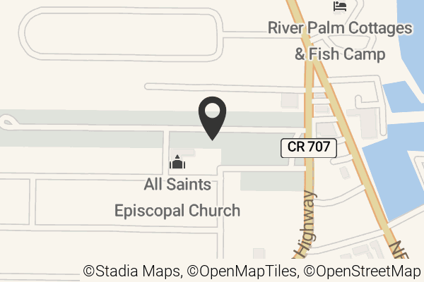 Map with location marker