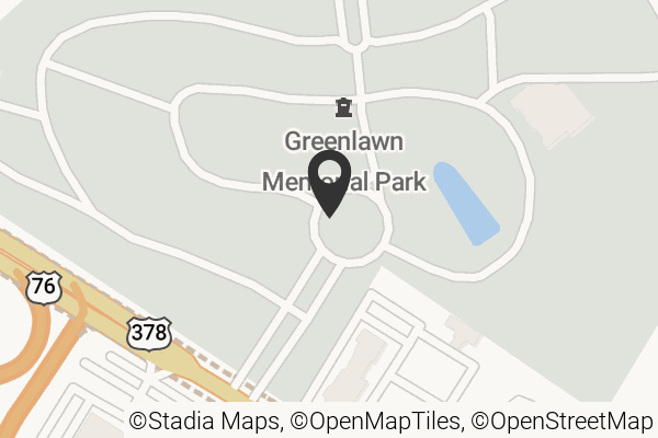 Map with location marker