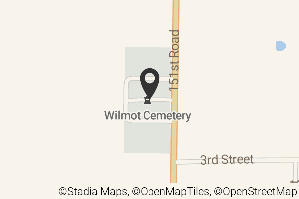 Map with location marker