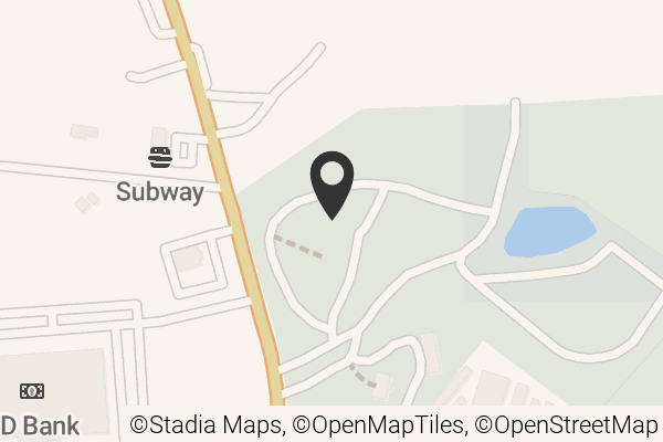 Map with location marker