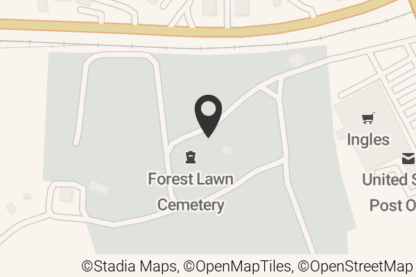 Map with location marker