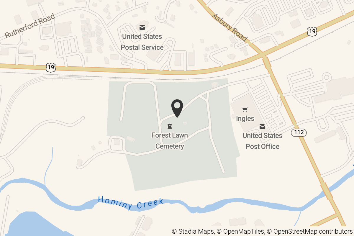 Map with location marker