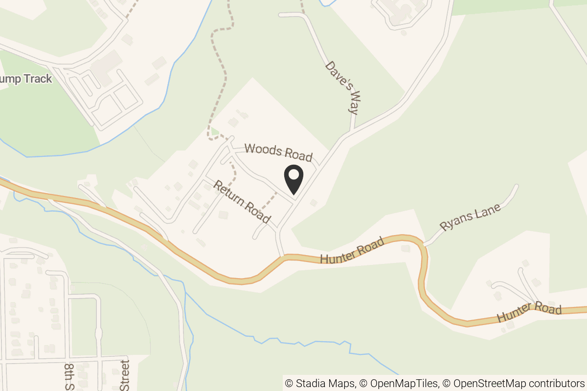 Map with location marker