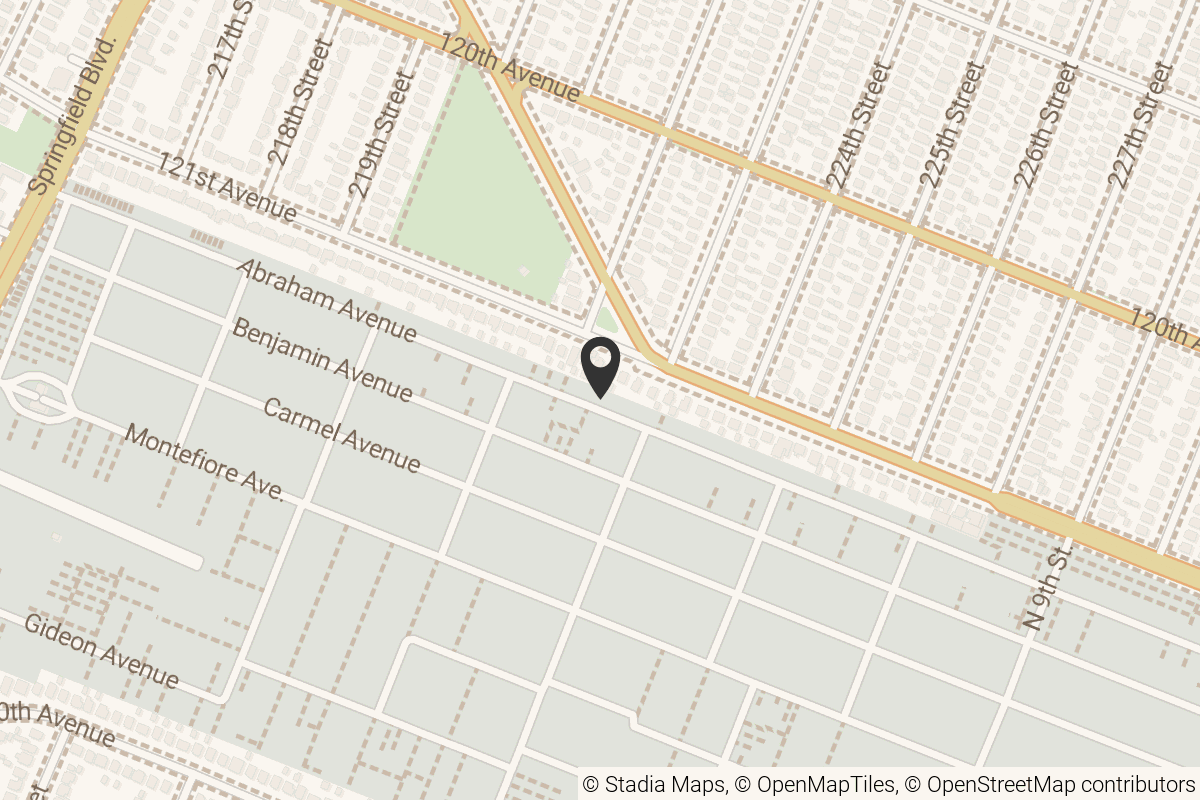 Map with location marker