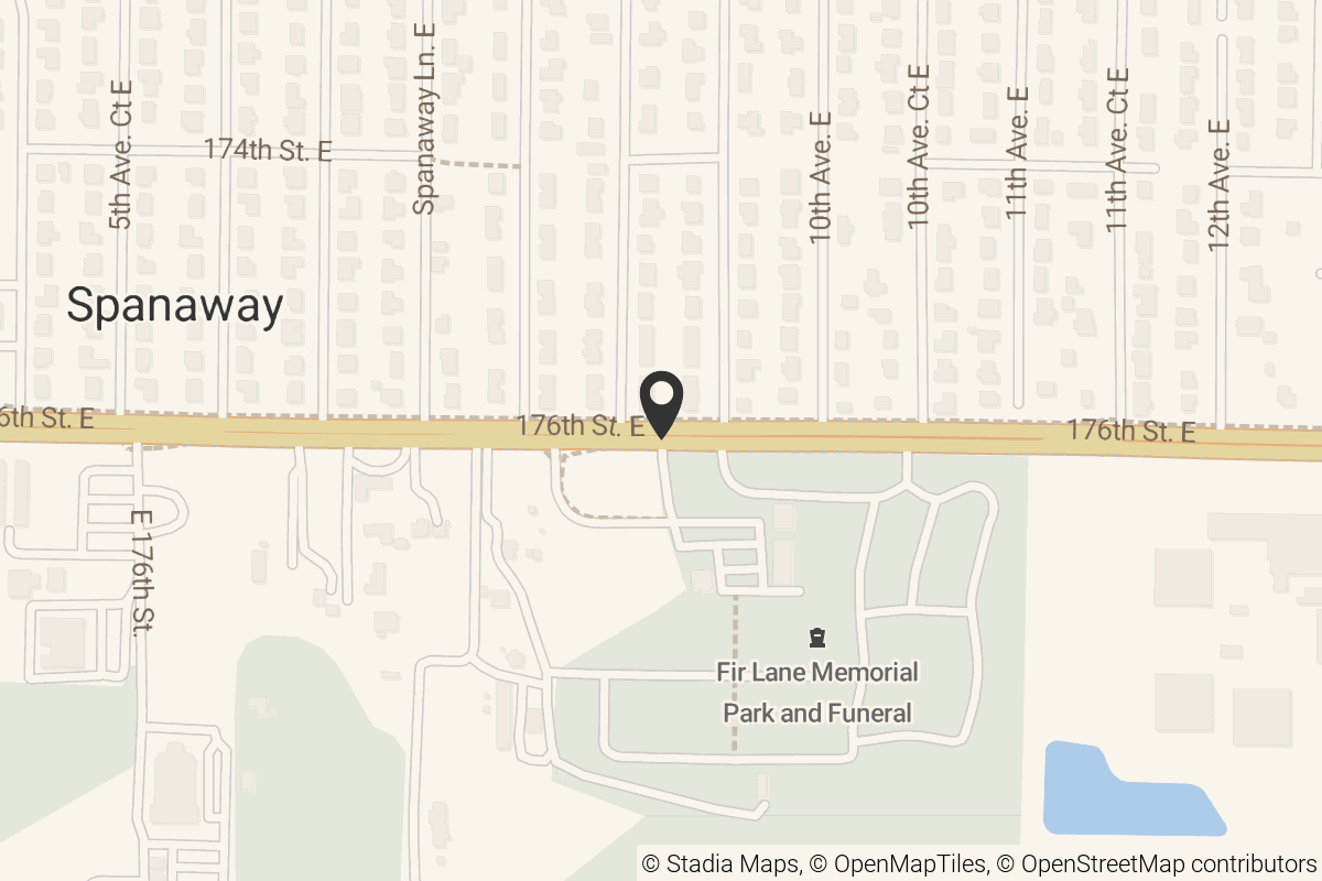 Map with location marker