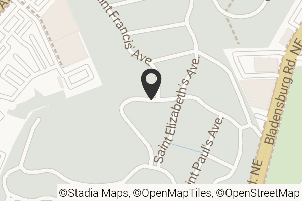 Map with location marker