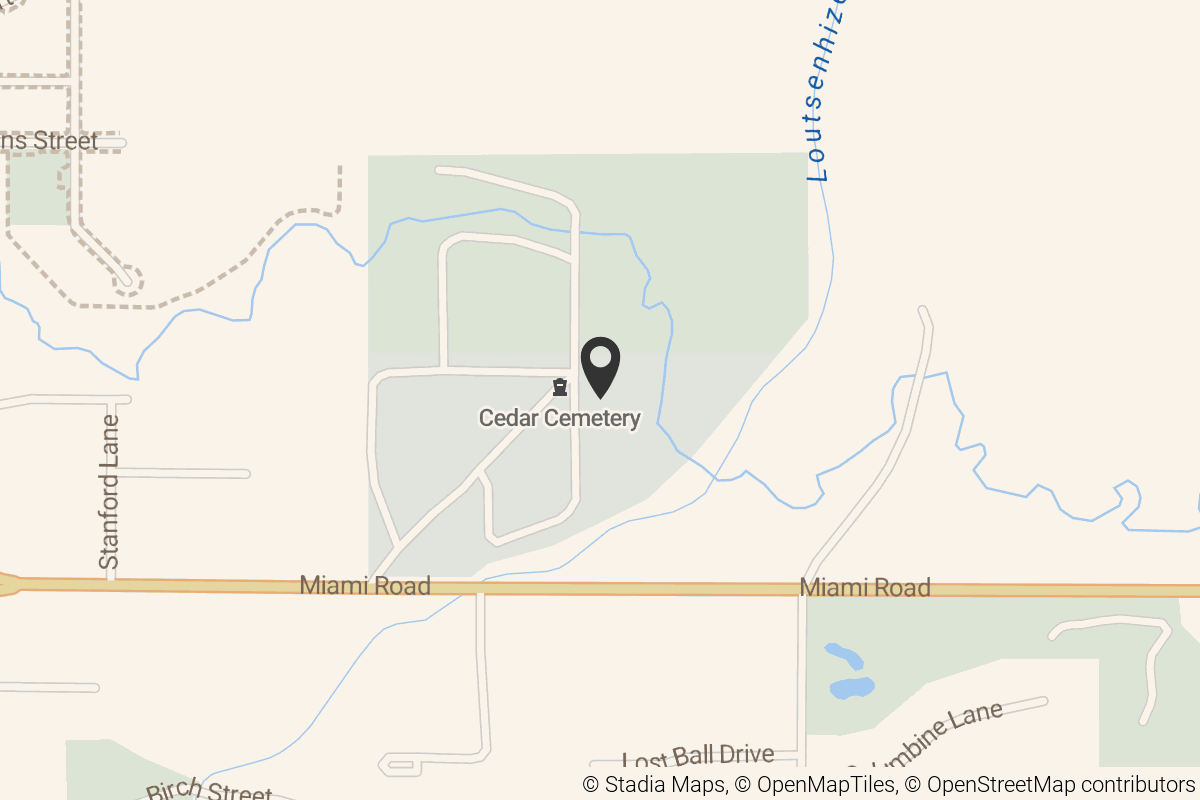 Map with location marker