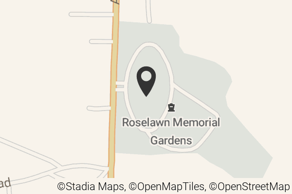 Map with location marker