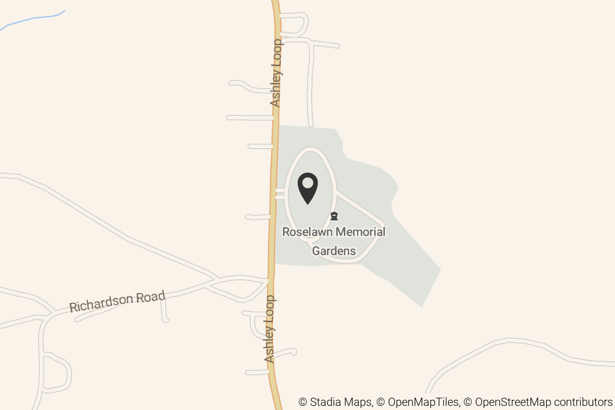 Map with location marker