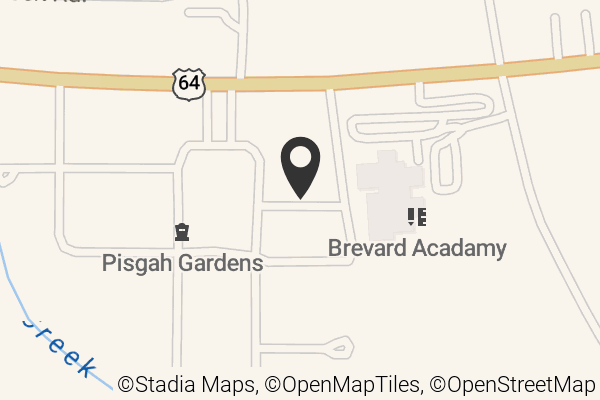 Map with location marker