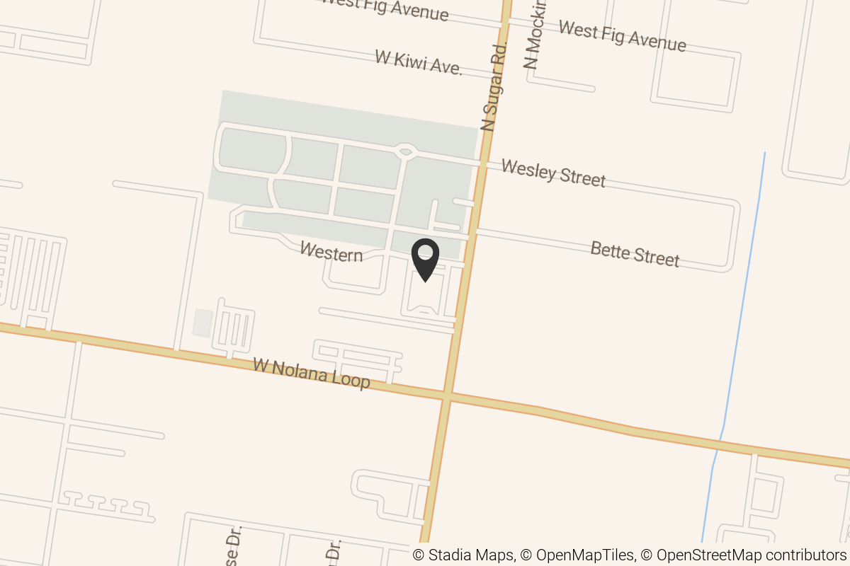 Map with location marker