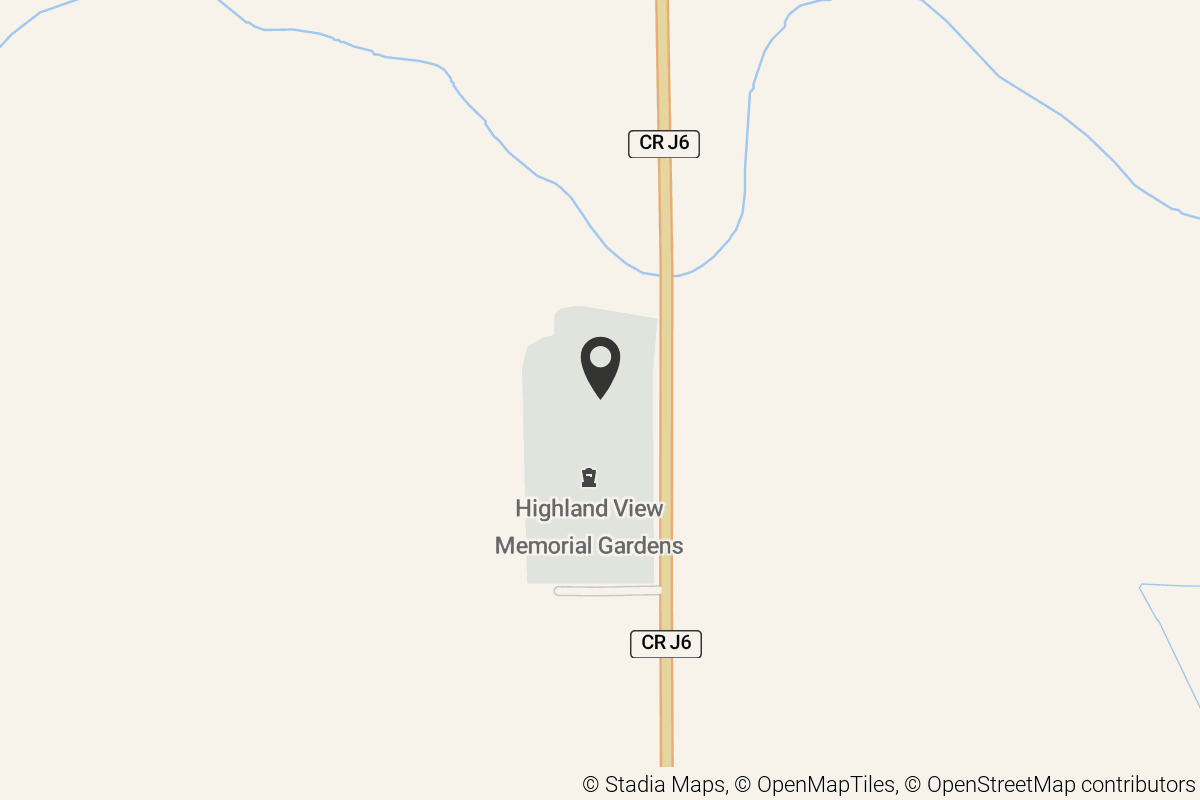 Map with location marker