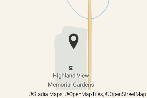 Map with location marker