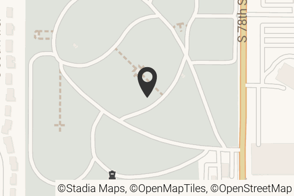 Map with location marker