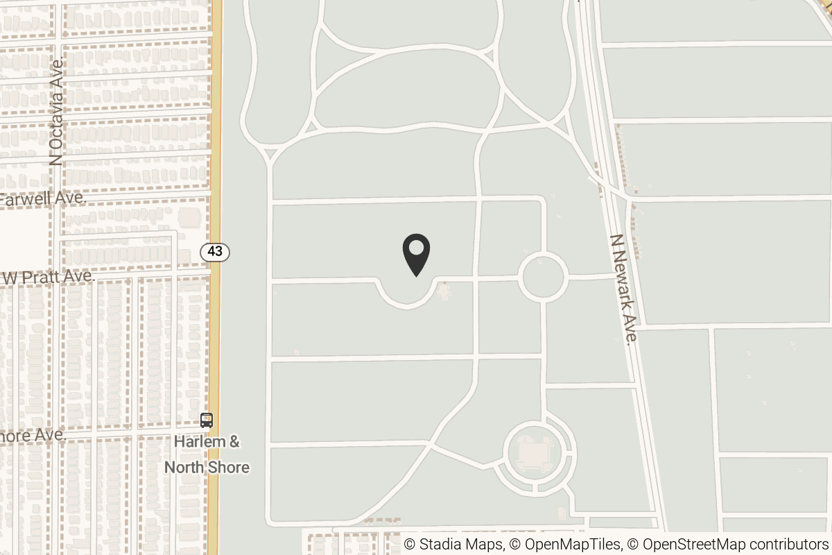 Map with location marker