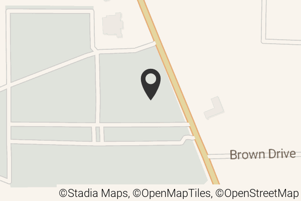 Map with location marker