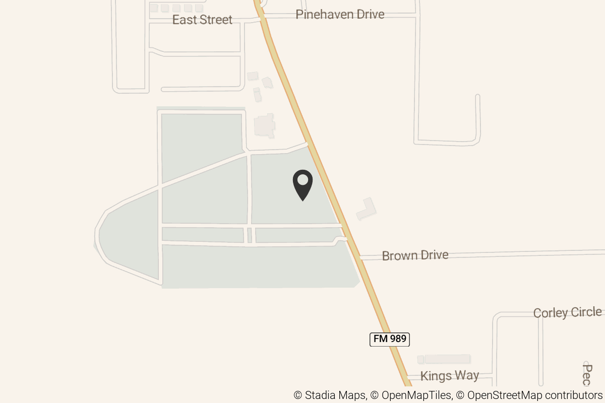 Map with location marker