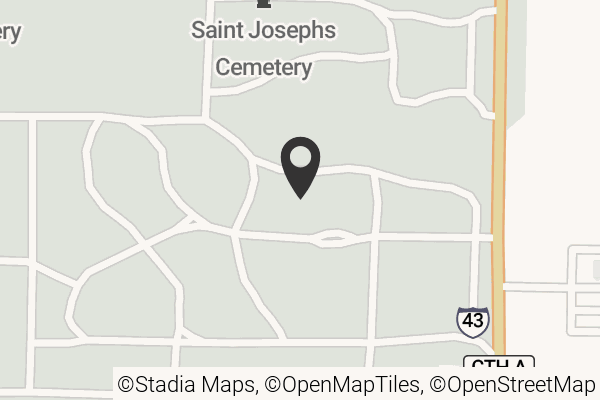 Map with location marker