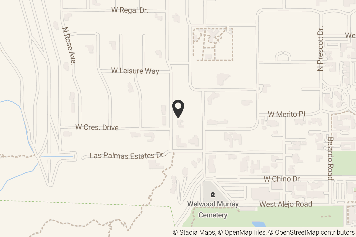 Map with location marker