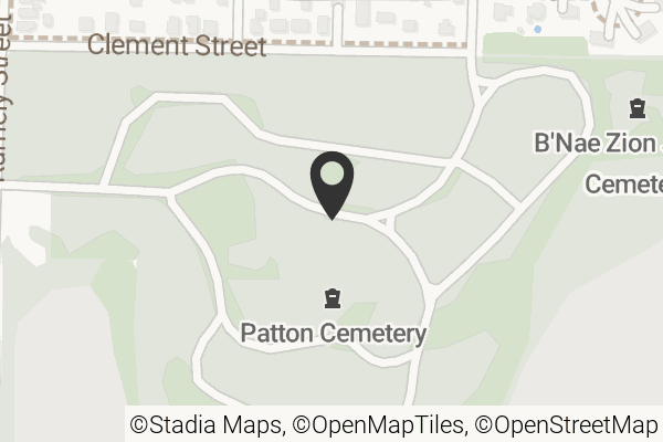 Map with location marker