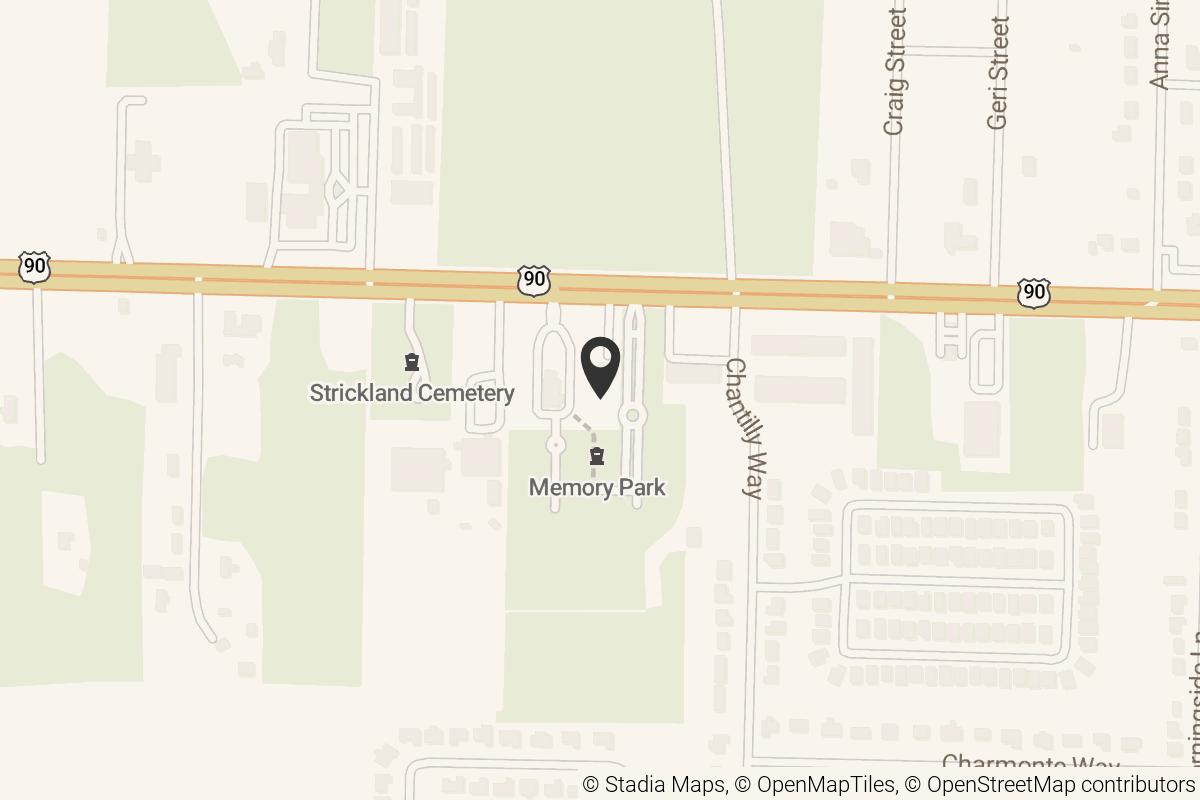 Map with location marker
