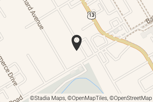 Map with location marker