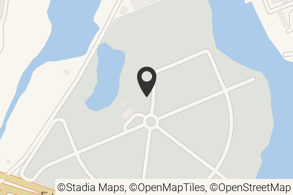 Map with location marker