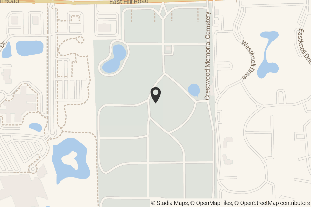 Map with location marker
