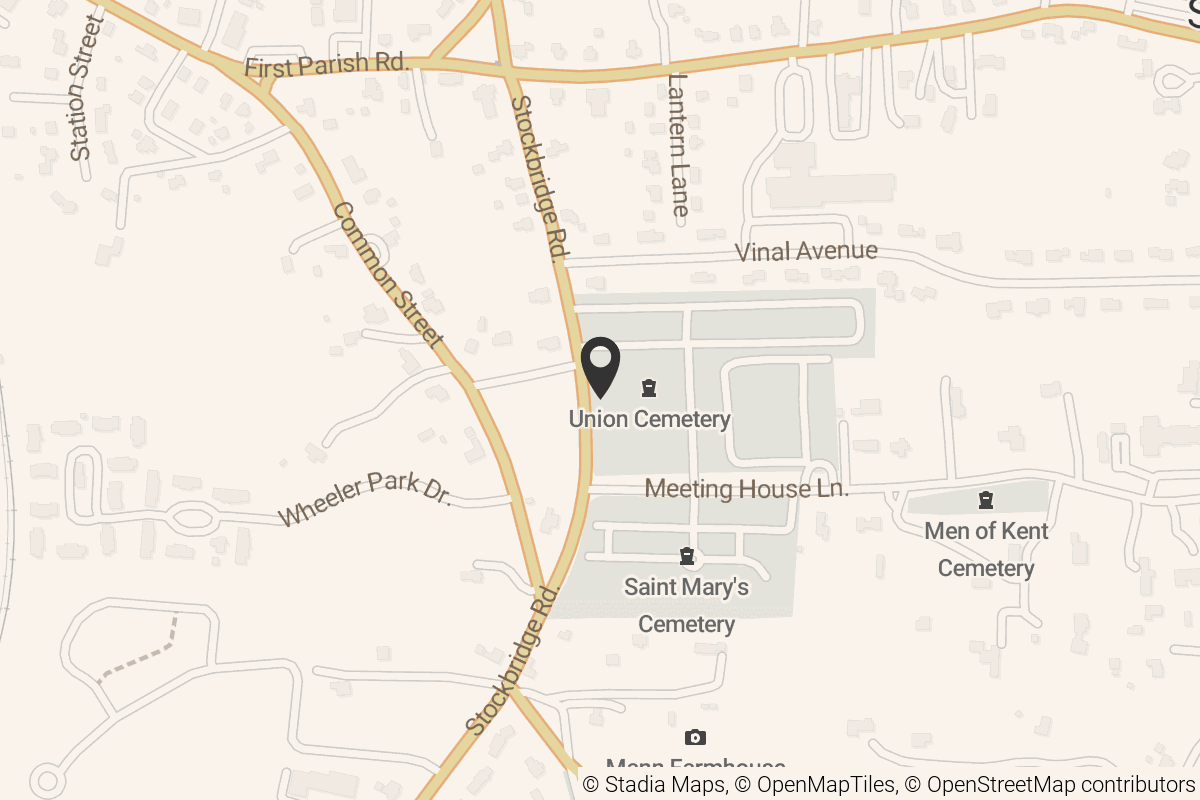 Map with location marker