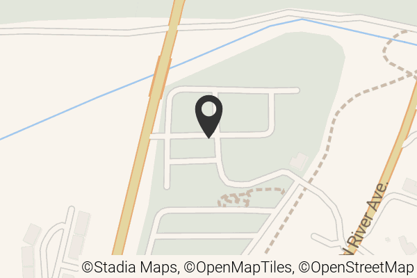 Map with location marker