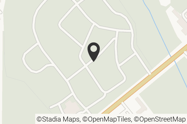 Map with location marker