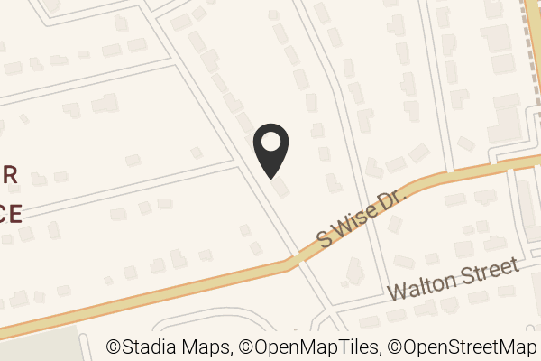 Map with location marker