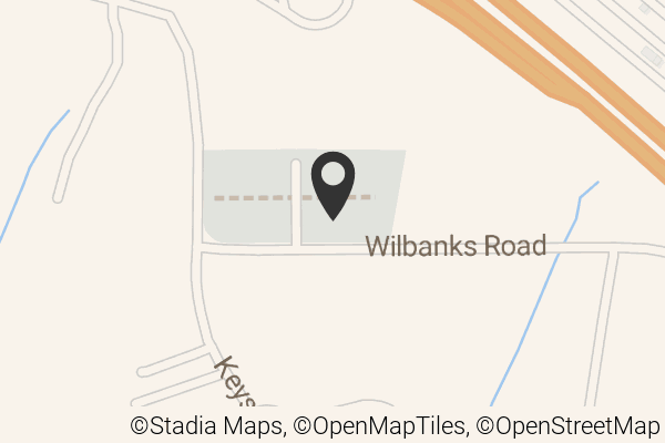 Map with location marker