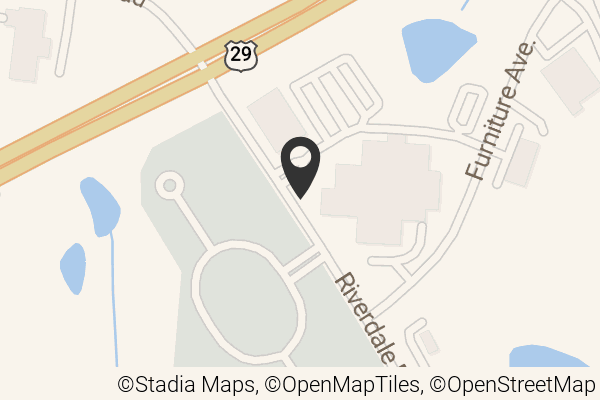 Map with location marker