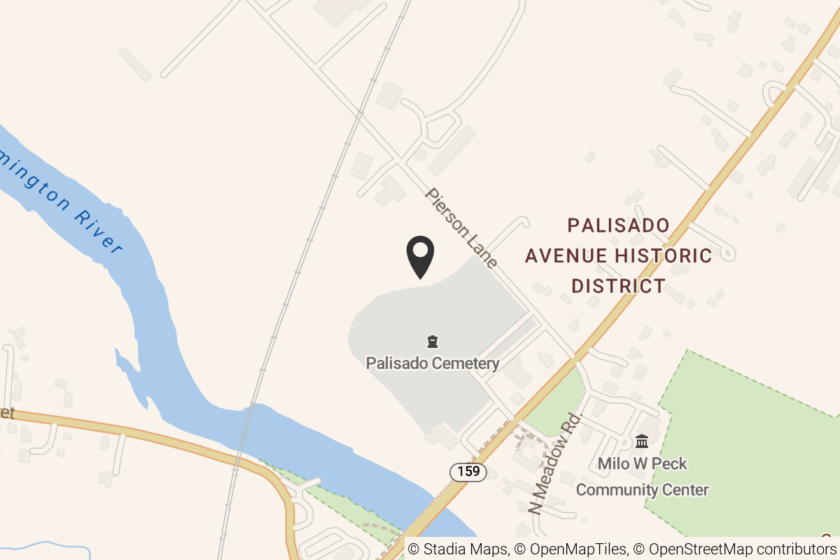 Map with location marker