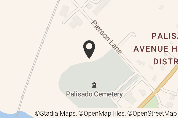 Map with location marker