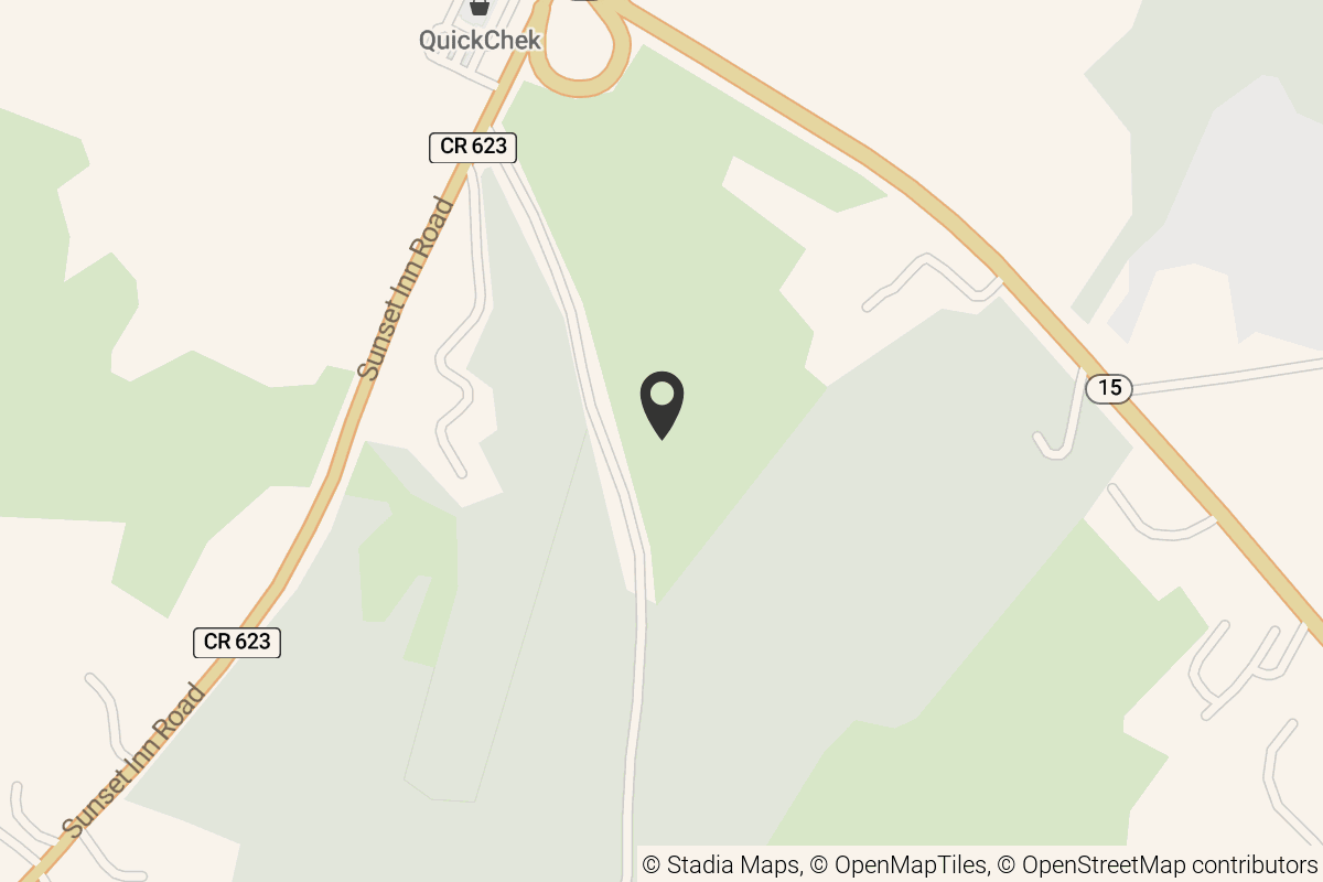 Map with location marker