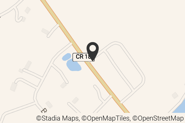 Map with location marker